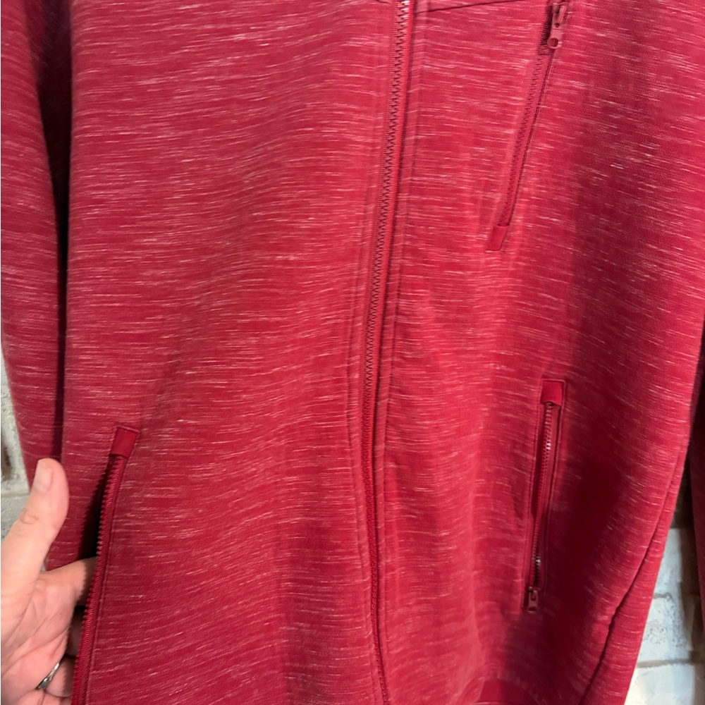 Red CVG (Constantly Varied Gear) Red Rest Day  Zip-Up Hoodie sweatshirt. NWOT - Picture 6 of 10